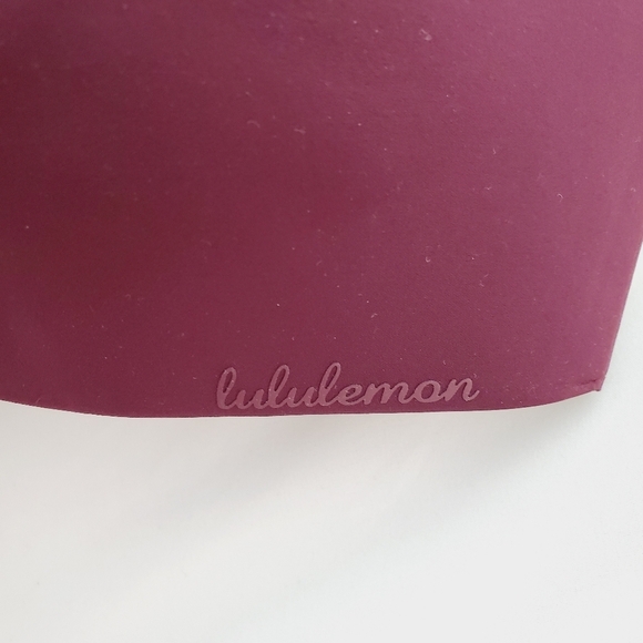 NWT Lululemon Hold True Bra Light Red Garnet 34D - Picture 11 of 12